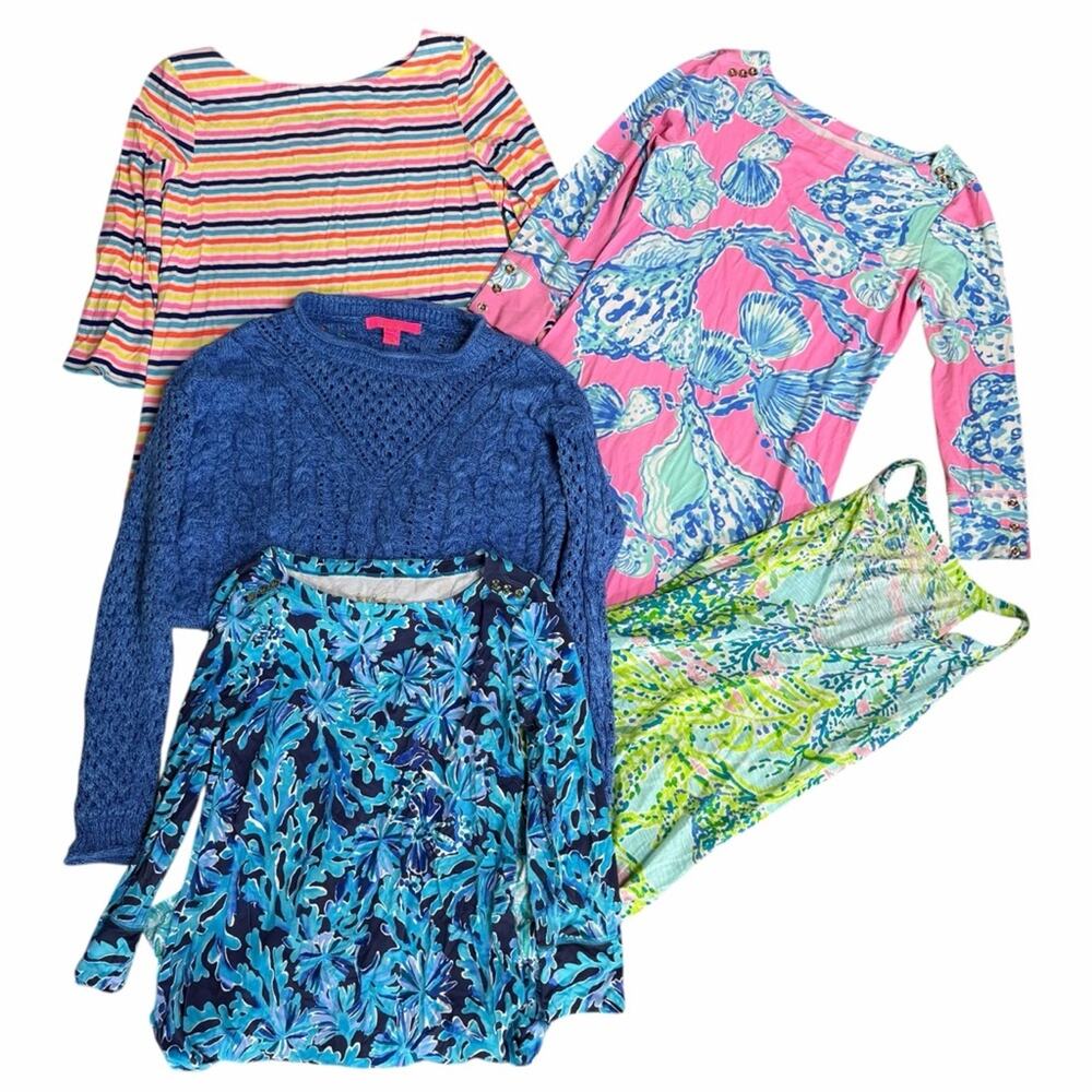 Lilly Pulitzer Lot Tops and Dresses XS/S